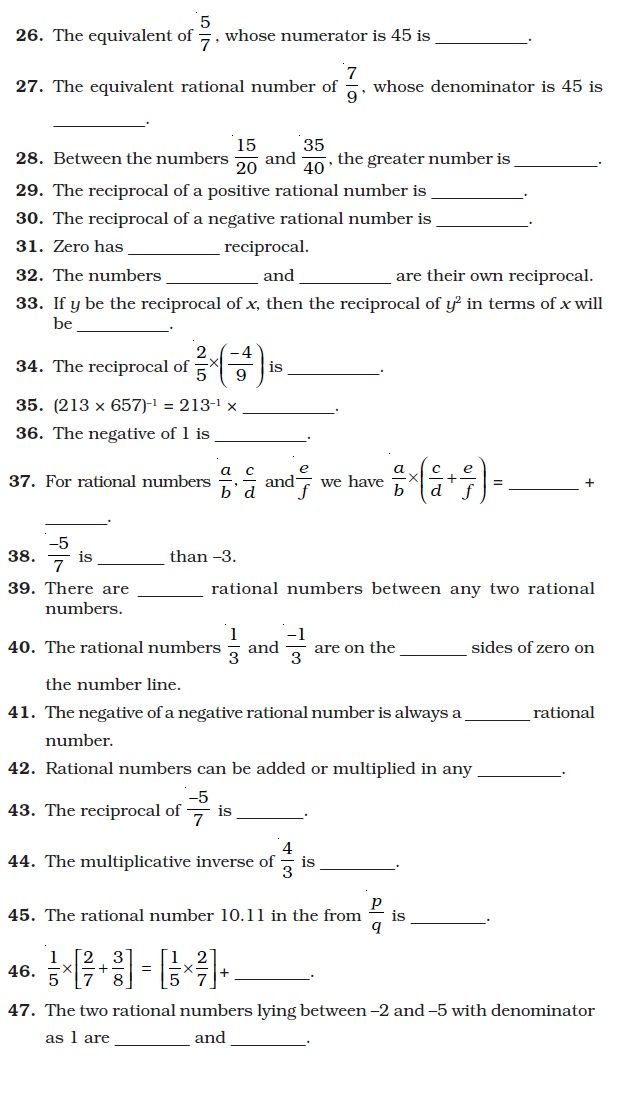 Grade 8 Rational Numbers Grade 8 Rational Numbers