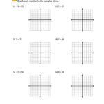 Graphing Complex Numbers Worksheet