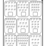How Many 10 20 Count The Objects And Write How Many Below Great
