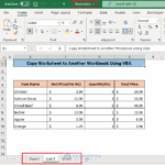 How To Copy Worksheet To Another Workbook Using VBA ExcelDemy