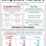 How To Estimate Using Compatible Numbers Delores Maker 39 s 3rd Grade