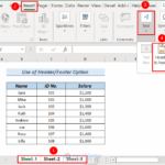 How To Insert Sequential Page Numbers Across Worksheets