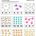 Identifying Numbers 1 10 Worksheets