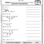 Integers Rational Numbers Basic Properties And More Vocabulary