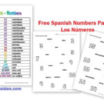 Los N meros Free Spanish Numbers Worksheets Homeschool Den