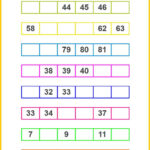 Missing Number Games For Kindergarten Worksheets