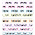 Missing Numbers 1 50 Worksheets