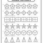 Mixed Fraction Worksheets Worksheets For Kindergarten