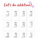 Multi digit Addition Math Foundational Worksheets Kidpid