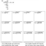 Multi Digit Division Worksheets By Eli Burger Teachers Pay Teachers