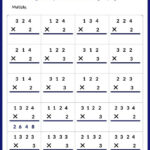 Multi Digit Multiplication Worksheets Free Printable SplashLearn