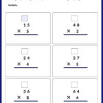 Multi Digit Multiplication Worksheets Free Printable SplashLearn