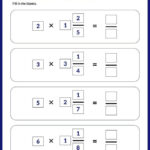 Multiply Mixed Numbers By Whole Numbers Worksheets Free Printable