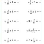 Multiplying Fractions Whole Numbers Worksheet Download Worksheets