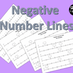 Negative Numbers Differentiated Worksheets Teaching Resources