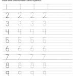 Number 1 10 Printable Junior Learning USA Worksheets Library