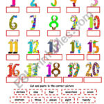 Number 1 To 20 Worksheet