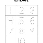 Number 1 Tracing Worksheets Free Printables Teach Prints