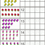 Number 11 15 Worksheets Kindergarten