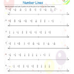 Number Line Worksheets Pdf Printable Math Champions