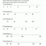 Number Line Worksheets Up To 1000