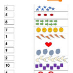 Numbers 1 10 Matching Worksheets