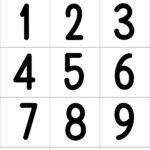 Numbers 1 10 Worksheet For Kindergarten