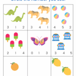 Numbers 1 5 Worksheets Count And Circle CountingWorksheets
