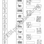 Numbers 1 To 10 ESL Worksheet By Miss cecilia