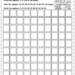 Numbers 1 To 100 Worksheet