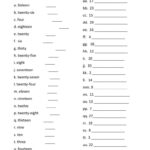 Numbers 1 To 30 English ESL Worksheets Pdf Doc