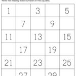 Numbers 1 To 30 Worksheet