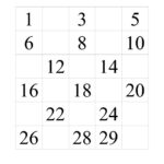 Numbers 1 To 30 Worksheets Pdf