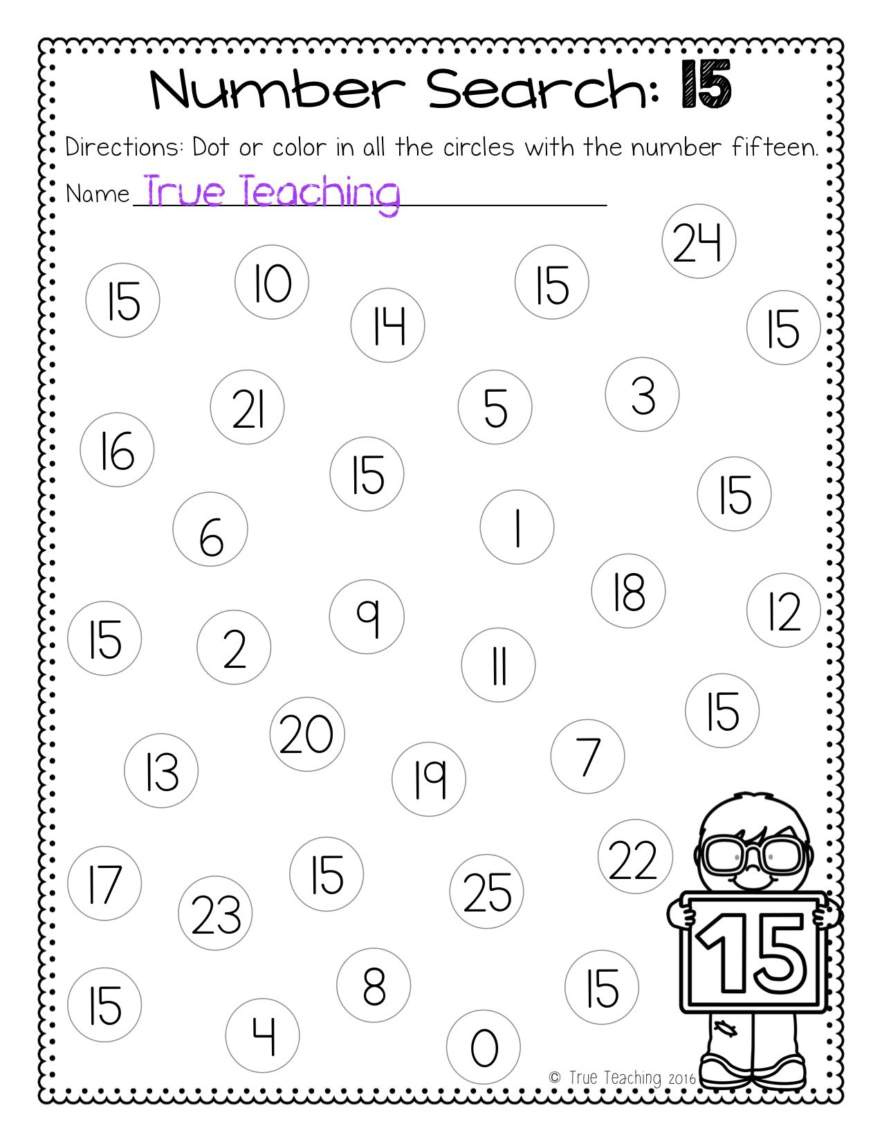 Numbers 11 20 Worksheets