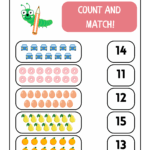 Numbers 11 To 20 Worksheets For Kindergarten