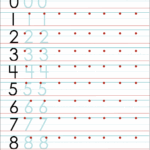 Numbers Writing Practice Sheets