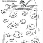 Odd And Even Numbers Color Worksheet Prep Free 1st 2nd Grade