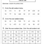 Odd And Even Worksheets For Kids Activity Shelter