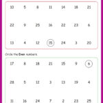 Odd Even Numbers Worksheet For Grade 1 Grade1to6