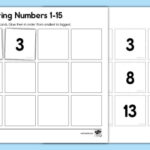 Ordering Numbers 1 15 Cut And Paste Worksheet teacher Made