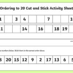 Ordering Numbers To 20 Worksheet Maths Teaching Resource