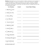 Ordering Rational Numbers Color By Number Worksheets Library
