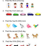 Ordinal Numbers 1st 5th Worksheet Ordinal Numbers Pic Vrogue co