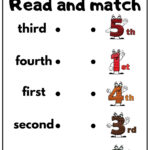 Ordinal Numbers Read And Match 1 Ezpzlearn