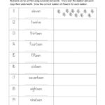 Practice Writing Numbers 11 20 Worksheets Writing Worksheets