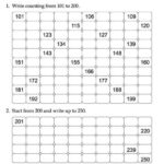 Printable 100 To 200 Numbers