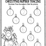 Printable Math Christmas Preschool Worksheets