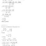 Quadratic Functions And Complex Numbers Worksheet Quadraticworksheet
