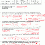 Quantum Numbers Practice Problems Worksheet With Answers Free