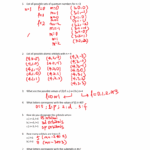 Quantum Numbers Worksheet I Answers